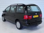 Seat Alhambra 2.0 AUTOMAAT Clima+Cruise 7-Persoons (2003), Auto's, Stof, Zwart, 4 cilinders, 116 pk