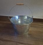Zinken emmer 6L, 25 tot 40 cm, Rond, Zo goed als nieuw, Minder dan 40 cm