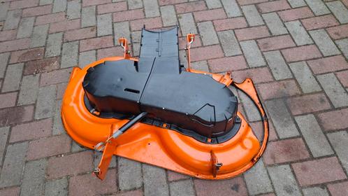 Stihl Maaidek compleet met mulchkit Viking, Tuin en Terras, Grasmaaiers, Zo goed als nieuw, 50 cm of meer, Cirkelmaaier, Mulchfunctie
