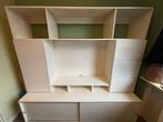 Witte kast, Huis en Inrichting, Kasten | Wandmeubels, Ophalen, 150 tot 200 cm, Zo goed als nieuw, 150 tot 200 cm