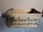 Houten Heineken krat R-6-68 1968, Ophalen of Verzenden, Zo goed als nieuw, Minder dan 50 cm, Minder dan 50 cm