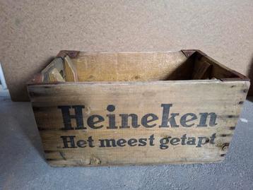 Houten Heineken krat R-6-68 1968 beschikbaar voor biedingen
