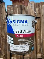 Nieuwe Sigma S2U Allure Gloss - 2,5L - RAL 7016, Nieuw, Ophalen of Verzenden, Lak, Grijs