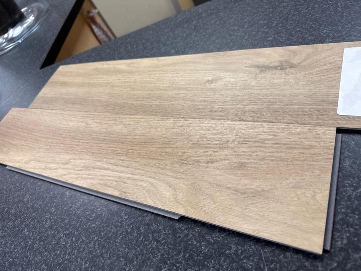 6,5 CLICK PVC MODULEO SIERRA OAK MIDDEN EIKEN, Huis en Inrichting, Stoffering | Vloerbedekking, Nieuw, Overige typen, Beige, Bruin