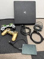 Ps4, Ophalen of Verzenden, Zo goed als nieuw, Met 2 controllers, Slim