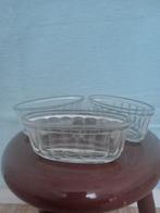 Antieke glazen puddingvormpjes, Ophalen, Gebruikt