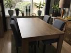 Eettafel, Huis en Inrichting, Tafels | Eettafels, Ophalen, 50 tot 100 cm, Zo goed als nieuw, Vijf personen of meer