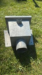 Zinken vergaarbak, Doe-het-zelf en Verbouw, Buizen en Afvoer, Ophalen, Gebruikt, 60 tot 80 mm, Zink