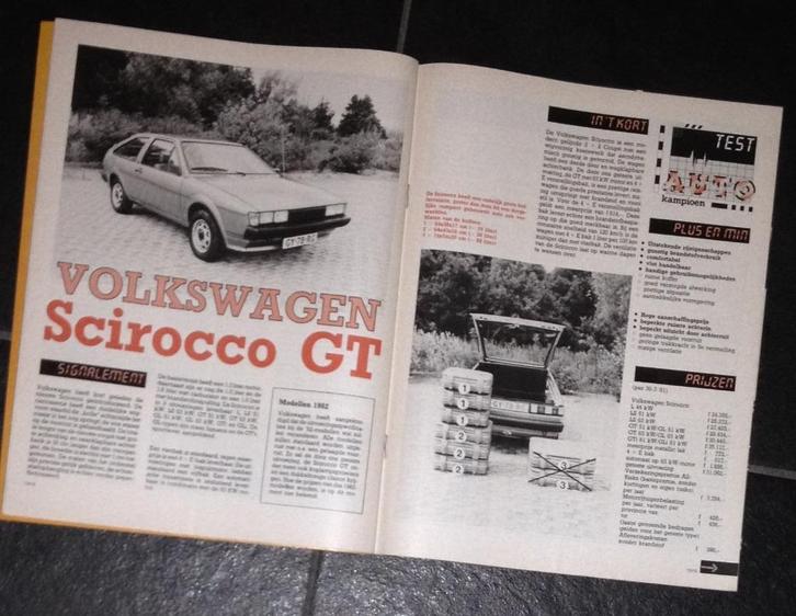 Volkswagen Scirocco 2 testen in Autovisie e.a., Boeken, Auto's | Folders en Tijdschriften, Gelezen, Volkswagen, Ophalen of Verzenden