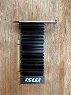 MSI Geforce GT 1030 2GHD4 LP OC videokaart, Computers en Software, Videokaarten, PCI-Express 3, DisplayPort, Ophalen of Verzenden