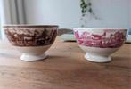 2 oude schaaltjes (eentje is van Alpes B.F. made in Belgium), Antiek en Kunst, Ophalen of Verzenden