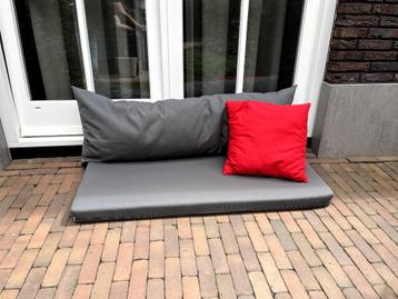Kussenset ,voor steigerhouten bank 3 set van 127 bij 64 cm beschikbaar voor biedingen
