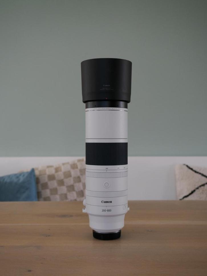 Canon RF 200-800mm f/6.3-9.0 IS USM objectief, Audio, Tv en Foto, Fotografie | Lenzen en Objectieven, Zo goed als nieuw, Telelens