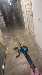 Diatec XF Baitcaster Combo 2.40 30-60 gram / baitcaster reel, Ophalen, Zo goed als nieuw, Werphengel