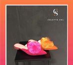 Colette Sol Muiltjes Roze & Oranje, Ophalen, Zo goed als nieuw, Roze, Sandalen of Muiltjes