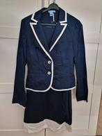 Montego jurk en blazer M /38 donkerblauw, Ophalen of Verzenden, Zo goed als nieuw, Maat 38/40 (M), Blauw