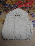 Antiek bruidstasje geheel kralenwerk, handwerk., Ophalen of Verzenden, Dames