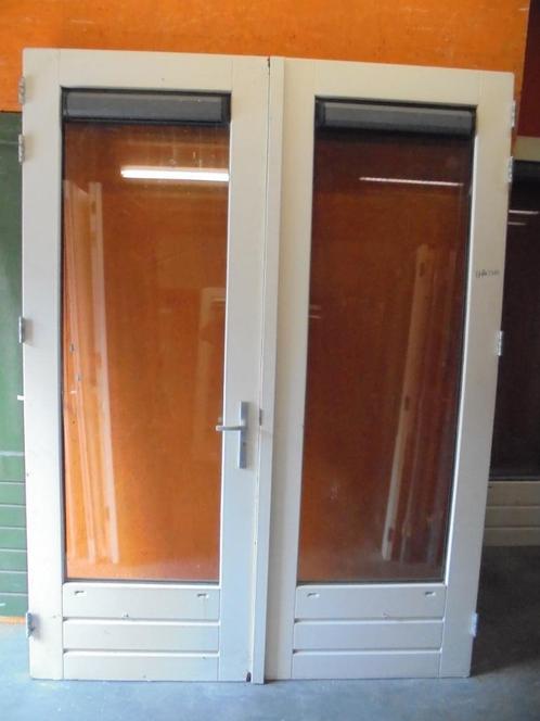 2x gelijke sets openslaande tuindeuren, 177,5 x 236,5, Doe-het-zelf en Verbouw, Deuren en Horren, Zo goed als nieuw, Buitendeur