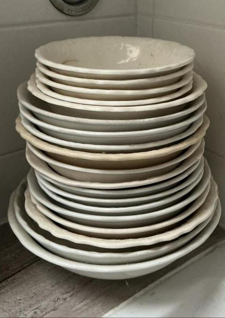 Set 19 Maastricht Regout Schalen, Antiek en Kunst, Ophalen