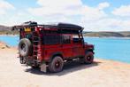 Landrover Defender 110 - camper/overlander 2011 -117.000km, Auto's, Stof, Land Rover, Zwart, 4 cilinders