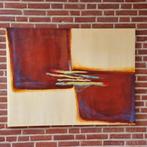 Abstract Schilderij 125x95 cm, Antiek en Kunst, Kunst | Schilderijen | Abstract, Ophalen
