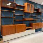Poul Cadovius by Royal System vintage modulair wandsysteem, Gebruikt, 200 cm of meer, 300 cm of meer, Ophalen of Verzenden