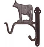 Haak / Zwarte metalen hanging basket haak KOE | Wand haak, Verzenden, Nieuw