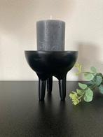 Colmore Kandelaar Raw zwart metaal Nieuw!, Zwart, Nieuw, Ophalen of Verzenden, Metaal