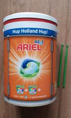 Ariel wasmiddelenton met trommelstokjes Limited edition, Ophalen of Verzenden, Zo goed als nieuw