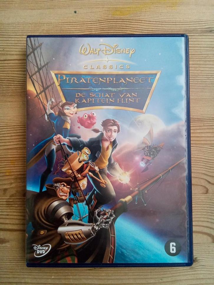 Piratenplaneet Disney Klassieker!, Cd's en Dvd's, Dvd's | Tekenfilms en Animatie, Zo goed als nieuw, Alle leeftijden, Ophalen of Verzenden