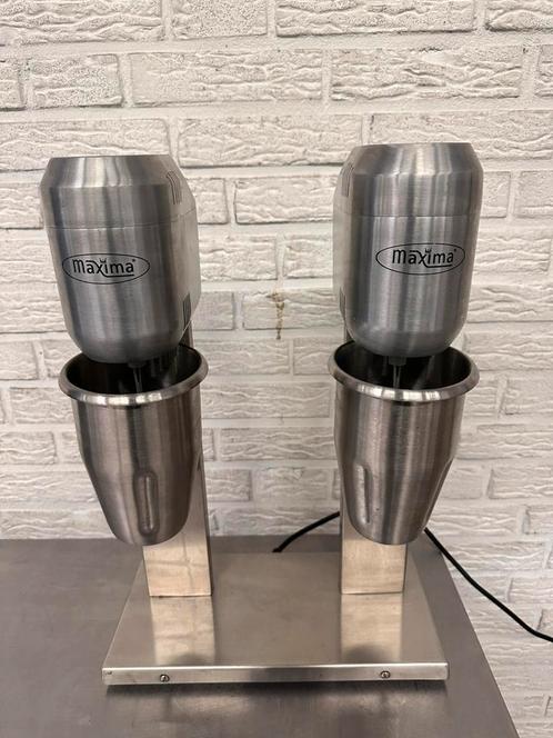 Maxima drankmixer - dubbele mixer - RVS mixer, Witgoed en Apparatuur, Keukenmixers, Zo goed als nieuw, 4 liter of meer, Ophalen