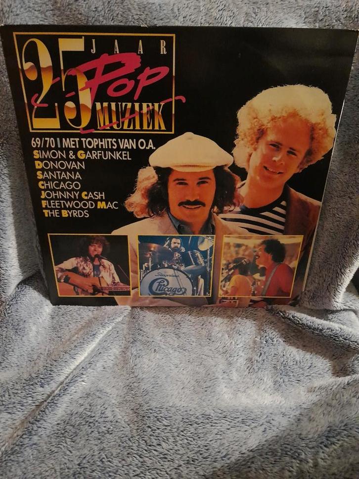 25 Jaar Popmuziek LP - Top Hits 69/70, Cd's en Dvd's, Vinyl | Verzamelalbums, Gebruikt, 12 inch, Ophalen of Verzenden