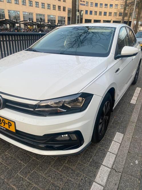 Volkswagen Polo 1.0 2018 Wit R-Line, Auto's, Volkswagen, Particulier, Polo, Climate control, Cruise Control, Mistlampen, Navigatiesysteem