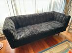 Faux-fur bank, Huis en Inrichting, Banken | Bankstellen, Stof, Driepersoons, 75 tot 100 cm, Zo goed als nieuw