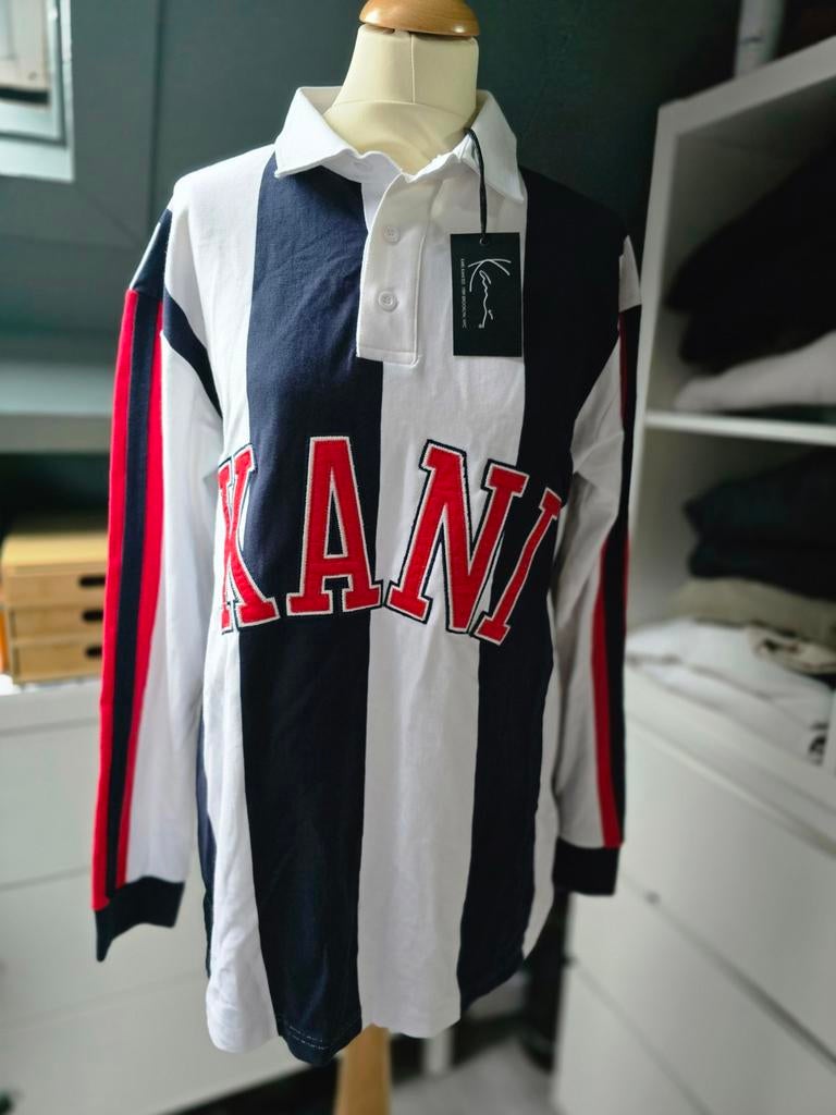 Vintage KANI Rugby Shirt - Maat S, Nieuw, Overige maten, Overige thema's, Kleding