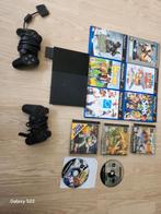 Playstation 2 inclusief 11 spellen en accessoires, Spelcomputers en Games, Ophalen of Verzenden, Gebruikt, Met 2 controllers