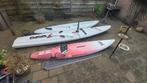 Surfplanken + zeilen, Watersport en Boten, Complete set, Gebruikt, Ophalen, Met draagtas