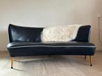 Fifties cocktail couch/ zetel/ sofa/ bankje, Huis en Inrichting, Banken | Sofa's en Chaises Longues, Ophalen of Verzenden, Zo goed als nieuw