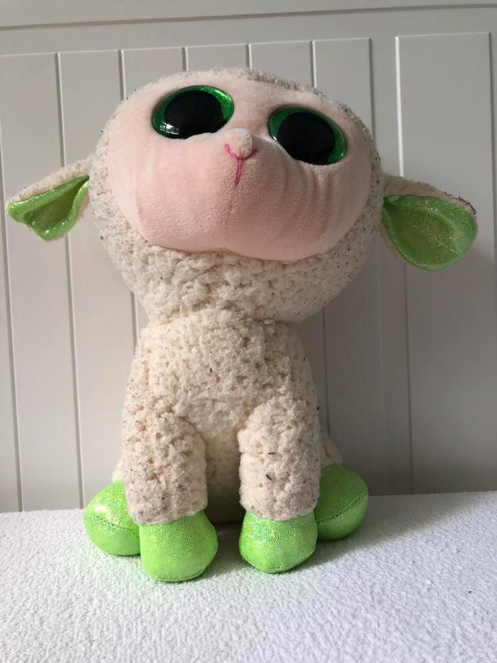 Ty beanie boo Lala, 24cm, Kinderen en Baby's, Speelgoed | Knuffels en Pluche, Zo goed als nieuw, Overige typen, Ophalen of Verzenden