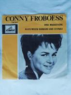 Conny Froboess single Drei Musketiere Duits Schlager, Cd's en Dvd's, Vinyl Singles, Gebruikt, 7 inch, Single, Ophalen of Verzenden