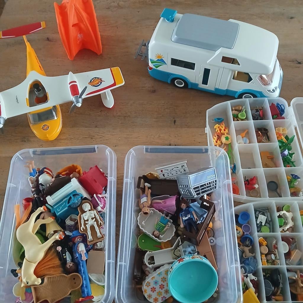 Playmobil Sets camper en vele andere, Kinderen en Baby's, Speelgoed | Playmobil, Ophalen of Verzenden, Gebruikt, Los playmobil