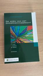 De kern van het ondernemingsrecht, Ophalen of Verzenden, Zo goed als nieuw, Wolters Kluwer
