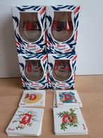 4x Duvel Tornado glazen nieuw in doos met setje viltjes, Ophalen of Verzenden, Nieuw, Glas of Glazen, Duvel