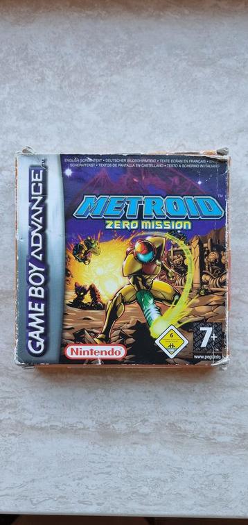 Metroid Zero Mission Game Boy Adcance CIB beschikbaar voor biedingen