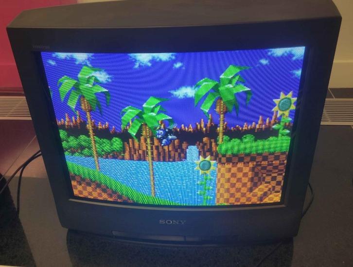 Sony Trinitron KV-21R1D CRT TV, Audio, Tv en Foto, Vintage Televisies, Gebruikt, 40 tot 60 cm, Sony, Ophalen