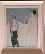 Ingelijste posters, Huis en Inrichting, Ophalen, Gebruikt, Metaal of Aluminium, 75 cm of meer