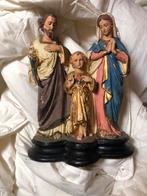 Antiek Heilig Beeld Maria Jozef en Jezus Kindje Jezusbeeldje, Antiek en Kunst, Antiek | Religie, Ophalen of Verzenden