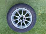 Vier Mercedes lichtmetalen velgen + winterbanden 205/60R16., Auto-onderdelen, Banden en Velgen, Ophalen, Gebruikt, Velg(en), 16 inch