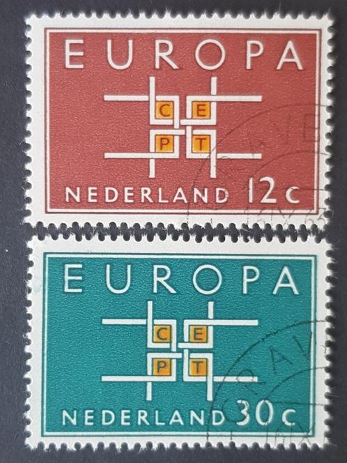 NEDERLAND | 1963 | NVPH 800-801 | Gestempeld, Postzegels en Munten, Postzegels | Nederland, Gestempeld, Na 1940, Verzenden