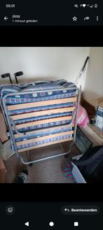 2 persoon bankje en een stresbed, Huis en Inrichting, Slaapkamer | Bedden, Ophalen of Verzenden, Zo goed als nieuw, Eenpersoons